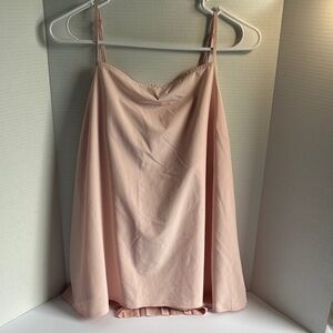 Athleta Women's Salmon Pleated Camisole 1X Preowned